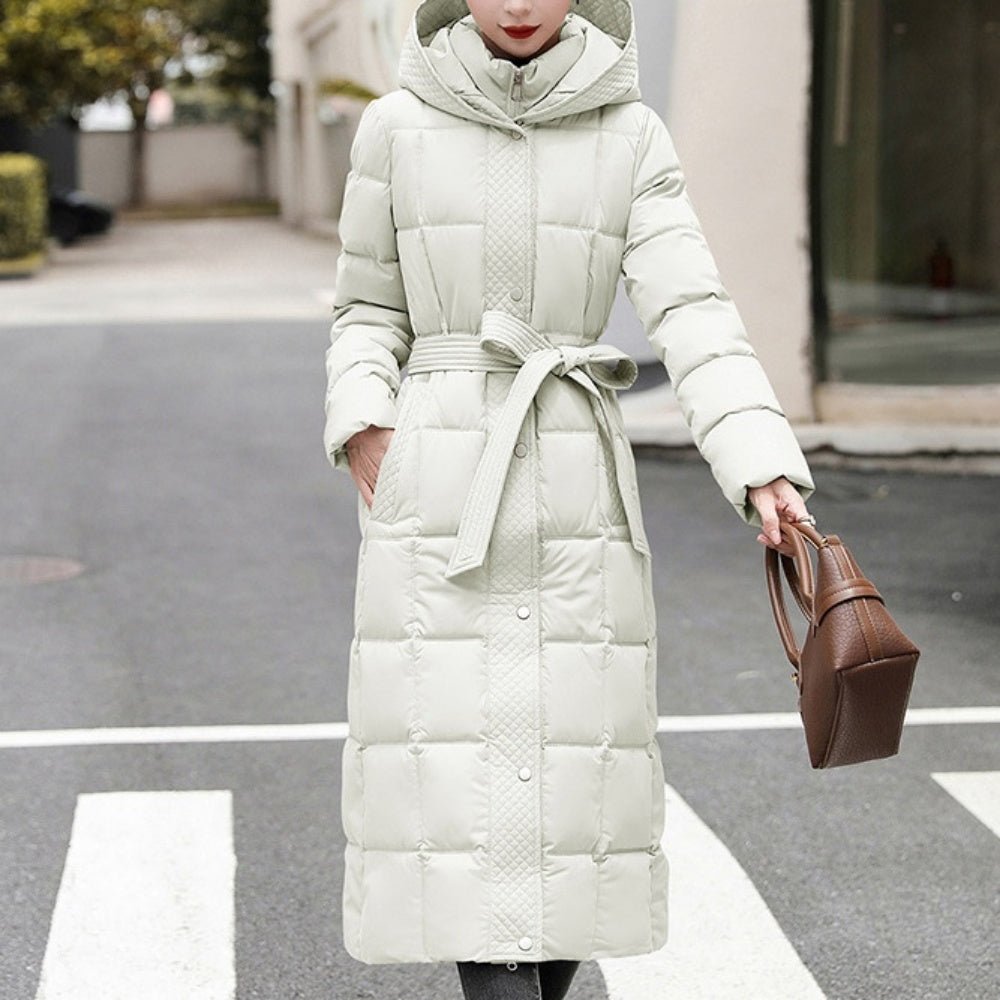 ウエストベルトダウンコート|オフィスカジュアル レディース 通販【ミレジェネ】