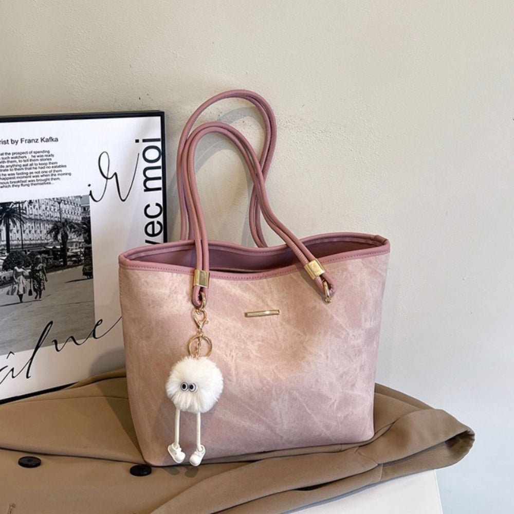 チャーム付きスクエアショルダーバッグ|オフィスカジュアル レディース 通販【ミレジェネ】