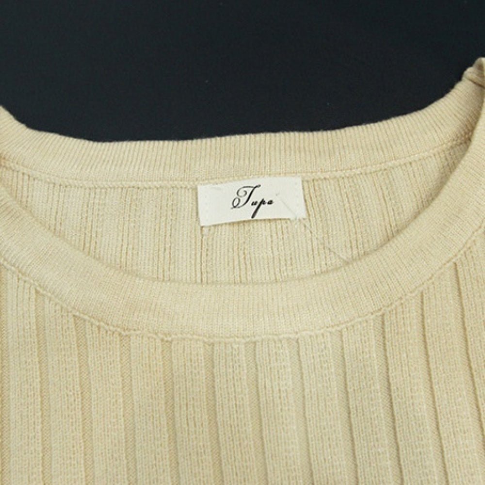 ワイドリブニットワンピース|オフィスカジュアル レディース 通販【ミレジェネ】