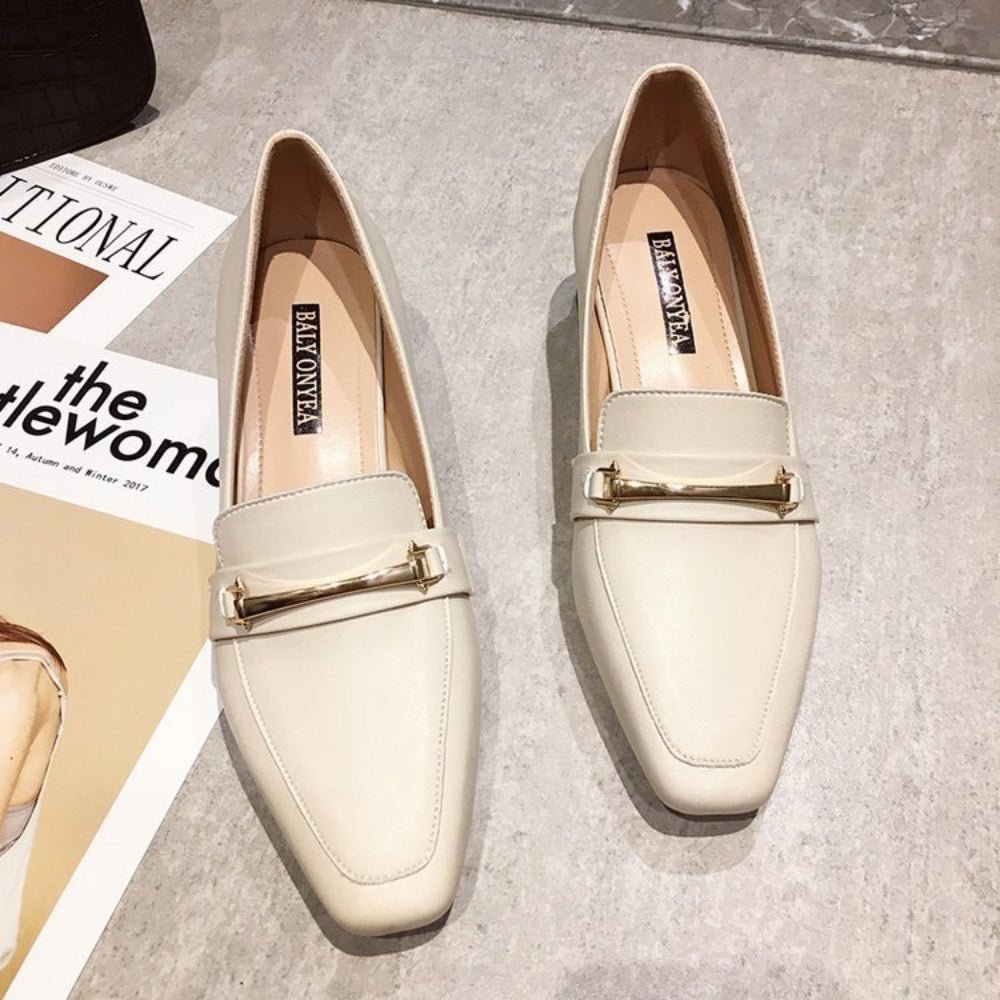 ビットヒールローファ|オフィスカジュアル レディース 通販【ミレジェネ】