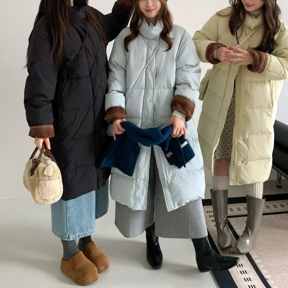 スタンド襟ダウンコート|オフィスカジュアル レディース 通販【ミレジェネ】