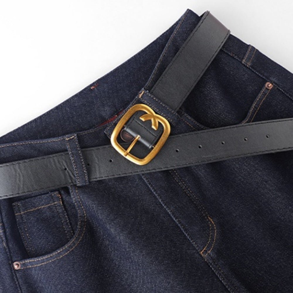 裏起毛キレイめデニム|オフィスカジュアル レディース 通販【ミレジェネ】