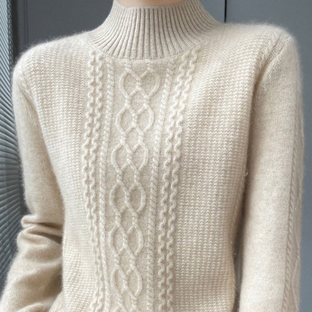 ケーブル編みニット|オフィスカジュアル レディース 通販【ミレジェネ】