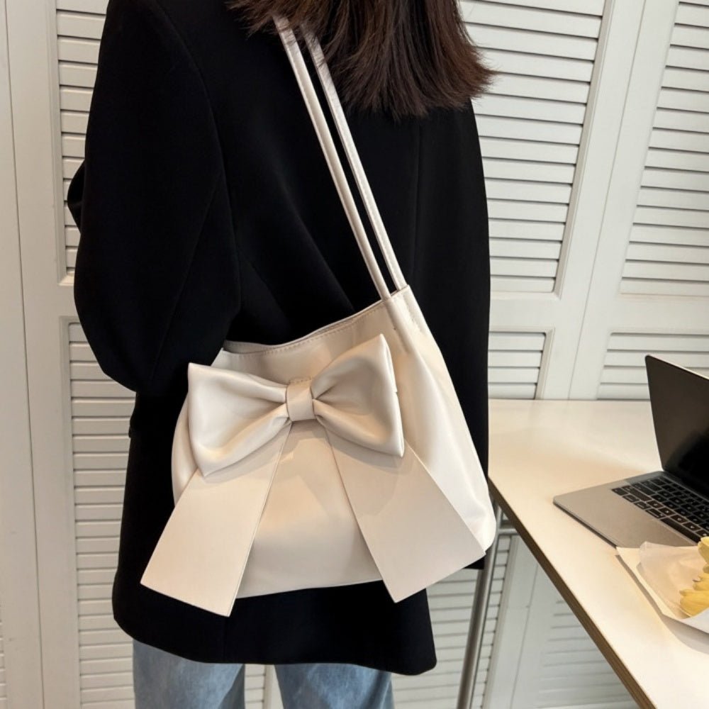 リボンショルダーバッグ|オフィスカジュアル レディース 通販【ミレジェネ】