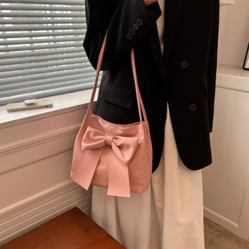 リボンショルダーバッグ|オフィスカジュアル レディース 通販【ミレジェネ】