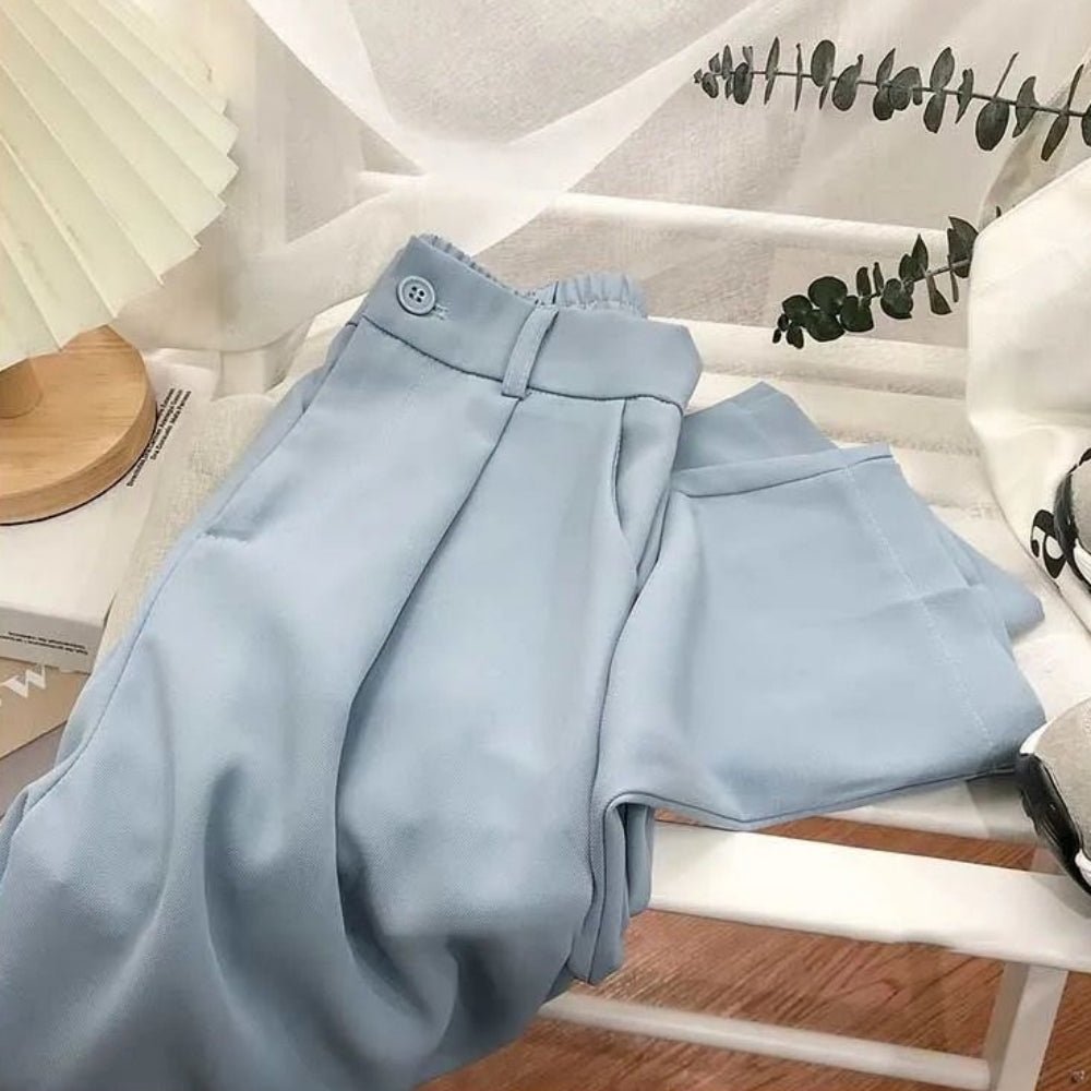 春カラーストレートパンツ|オフィスカジュアル レディース 通販【ミレジェネ】