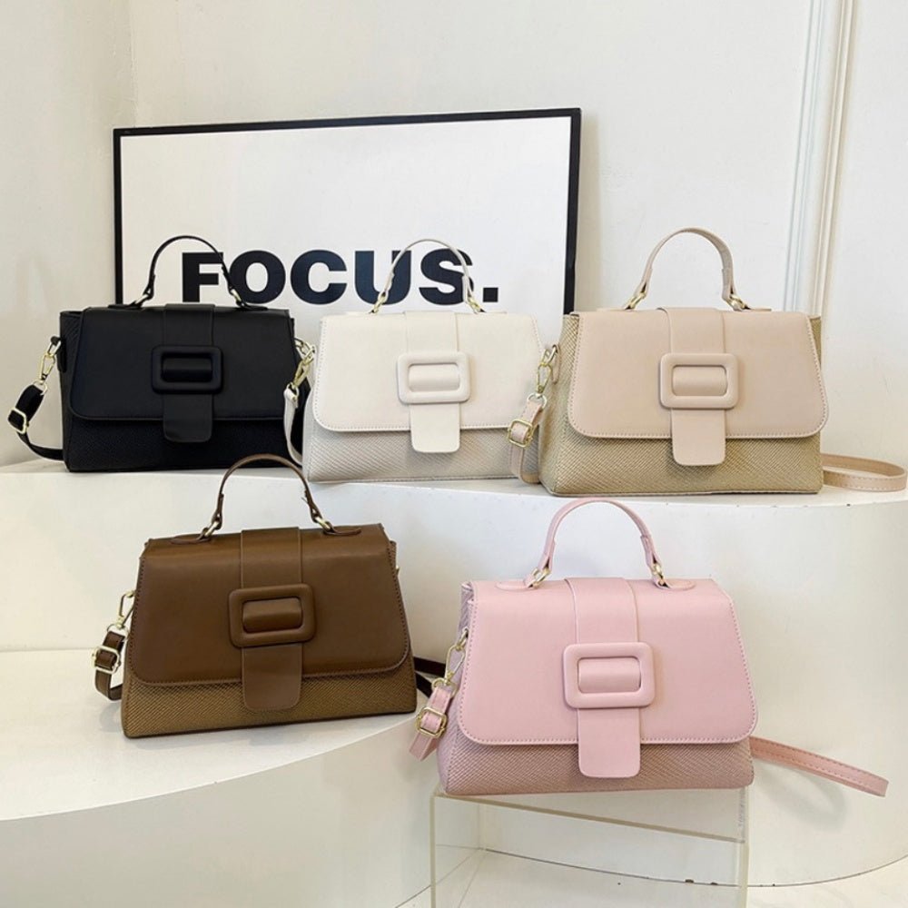 ビッグバックルフラップバッグ|オフィスカジュアル レディース 通販【ミレジェネ】