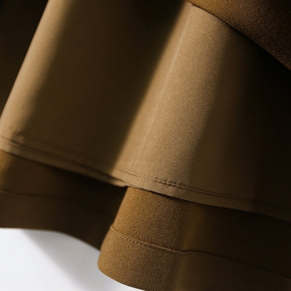 ミモレ丈ゴムウエストフレアスカート|オフィスカジュアル レディース 通販【ミレジェネ】