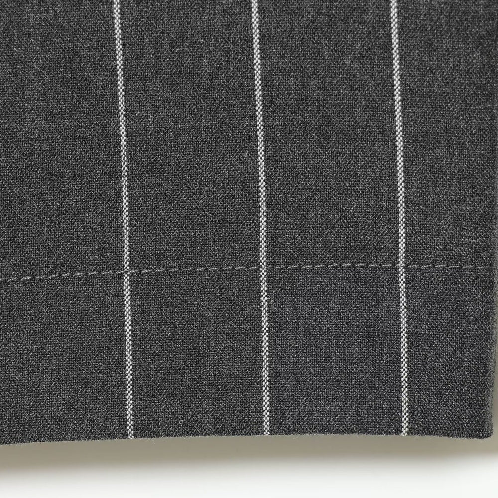 ピンストライプラップジャケット|オフィスカジュアル レディース 通販【ミレジェネ】