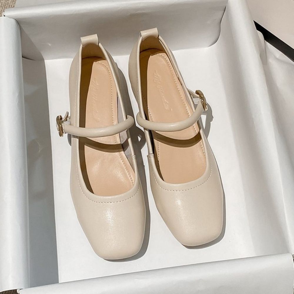 シンプルメリージェーンパンプス|オフィスカジュアル レディース 通販【ミレジェネ】