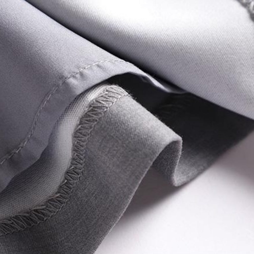 ウエストベルト七分袖ワンピース|オフィスカジュアル レディース 通販【ミレジェネ】