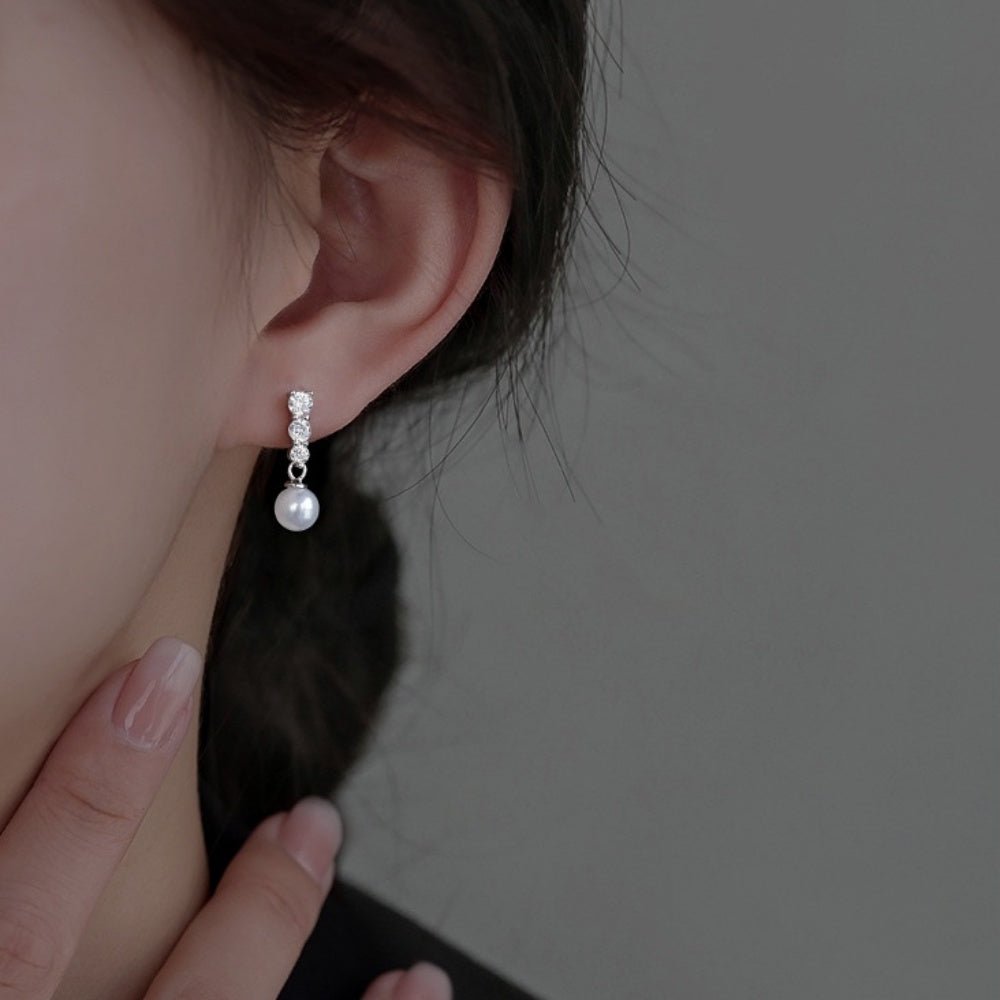パールイヤリング|オフィスカジュアル レディース 通販【ミレジェネ】