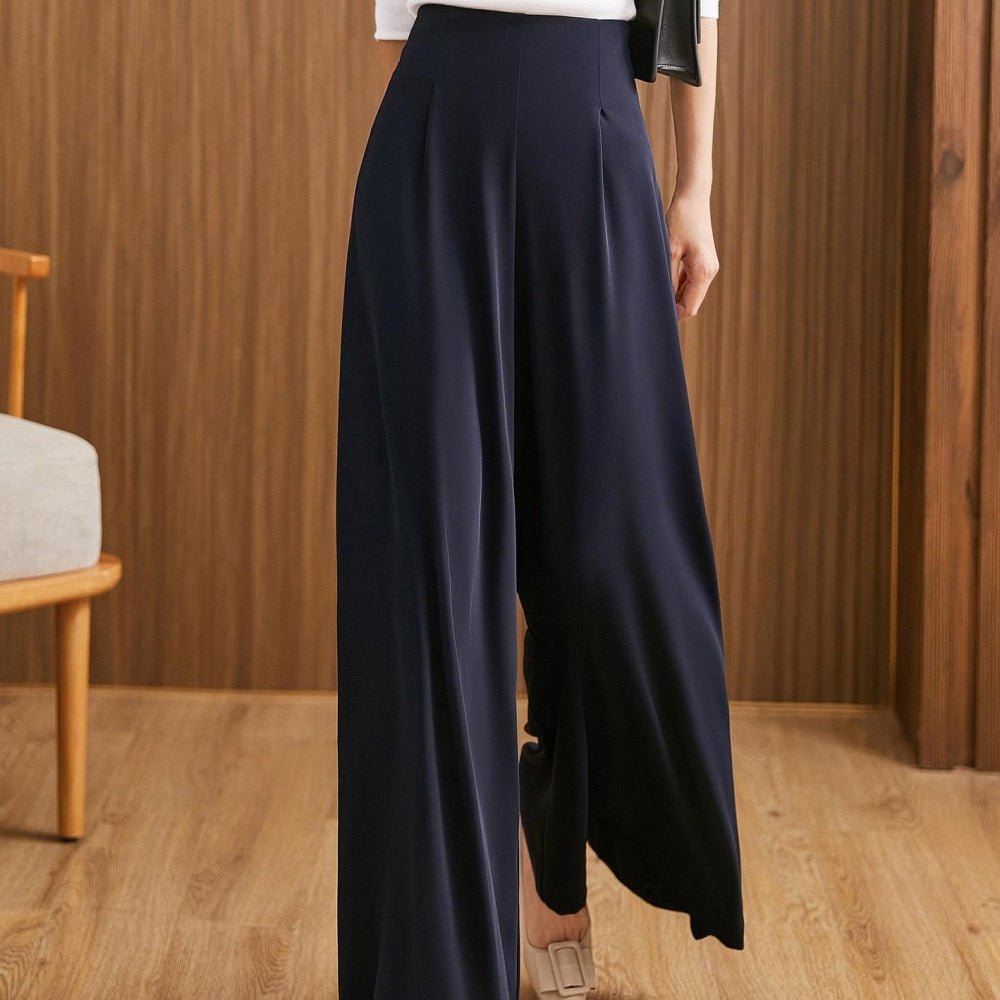 ハイウエストタックワイドパンツ|オフィスカジュアル レディース 通販【ミレジェネ】