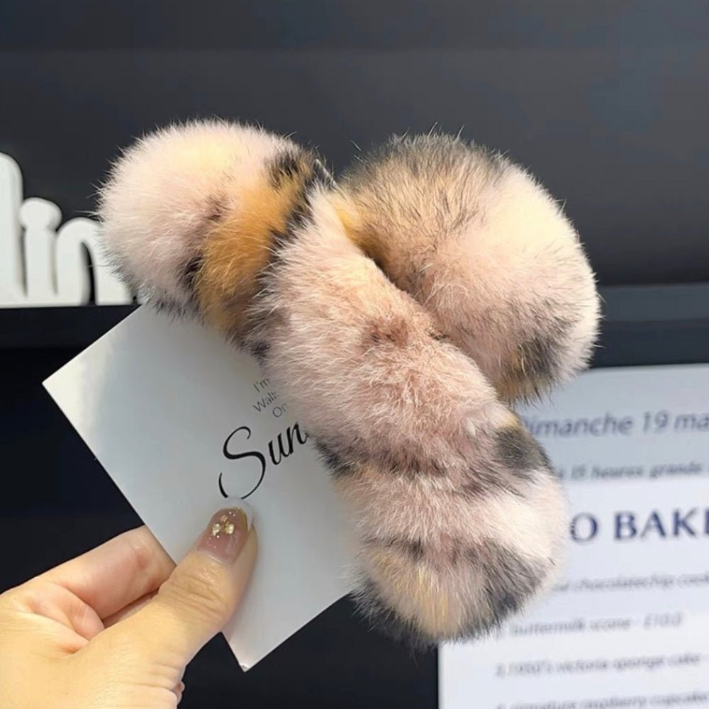 ファーヘアクリップ|オフィスカジュアル レディース 通販【ミレジェネ】