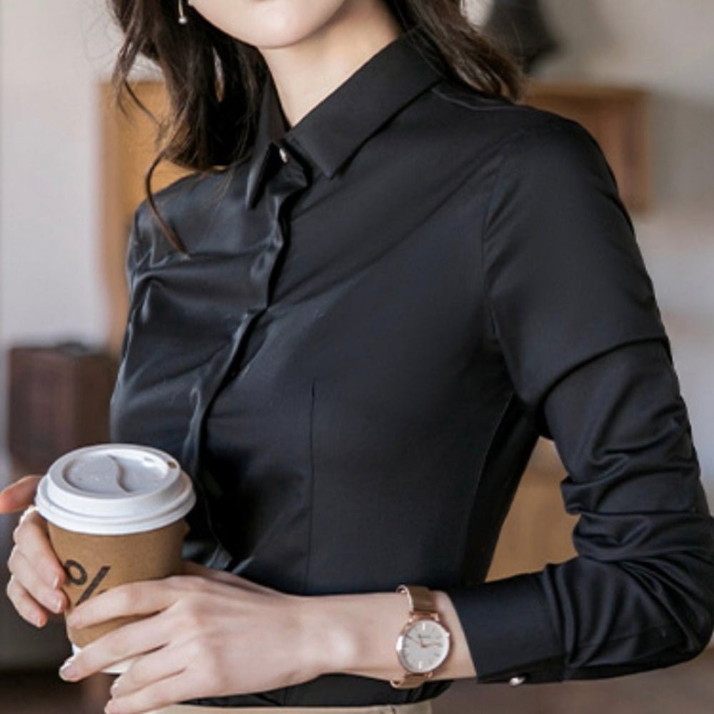 吸水速乾ストレッチシャツ|オフィスカジュアル レディース 通販【ミレジェネ】