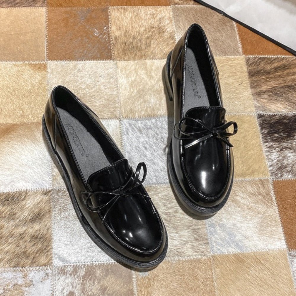 ナローリボンローファー|オフィスカジュアル レディース 通販【ミレジェネ】