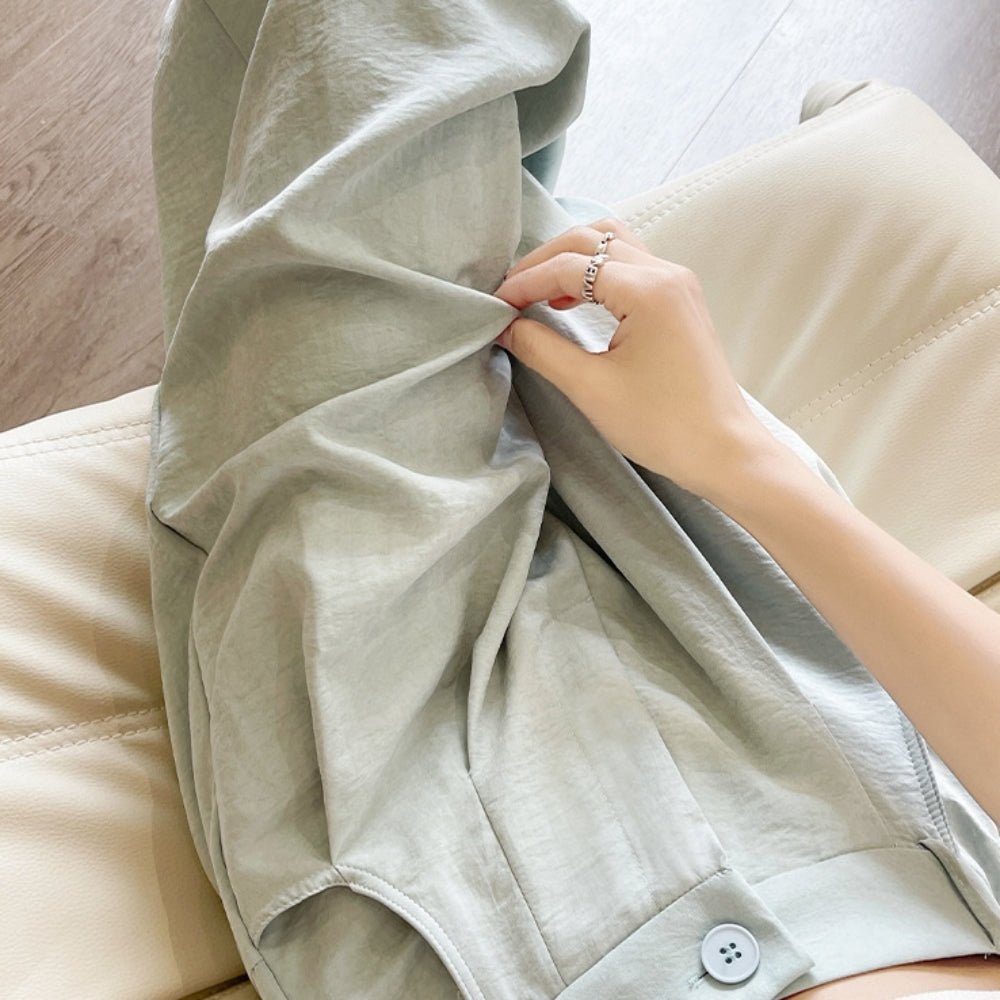 シャーベットカラーワイドパンツ|オフィスカジュアル レディース 通販【ミレジェネ】