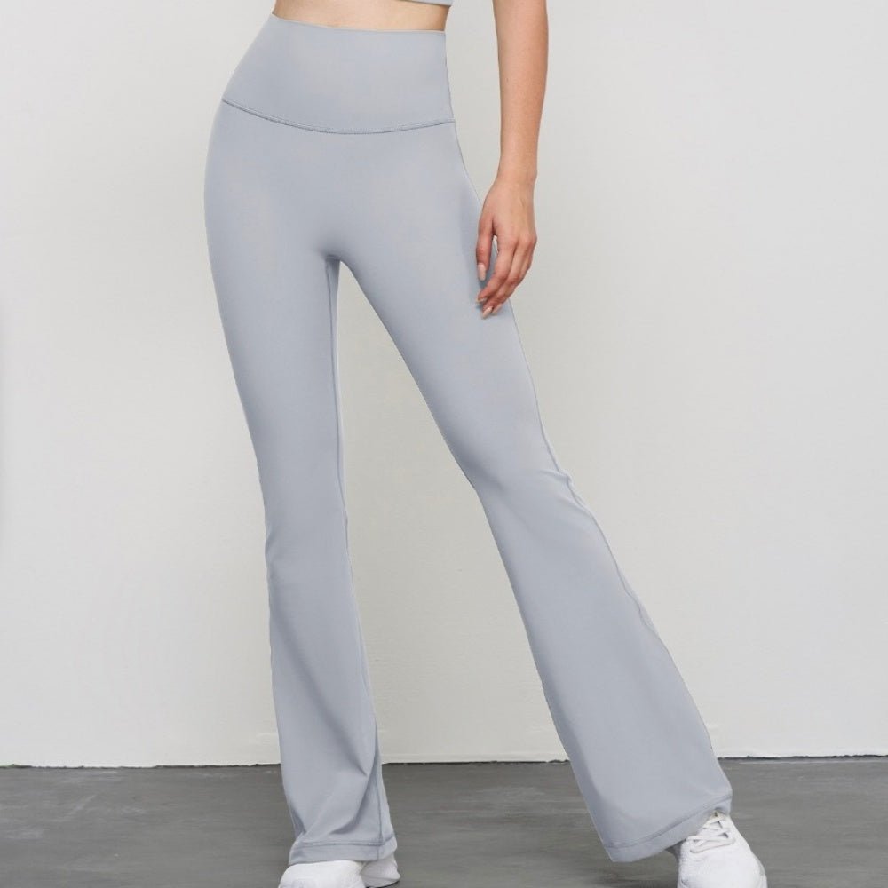 ハイウエストフレアレギンス|オフィスカジュアル レディース 通販【ミレジェネ】