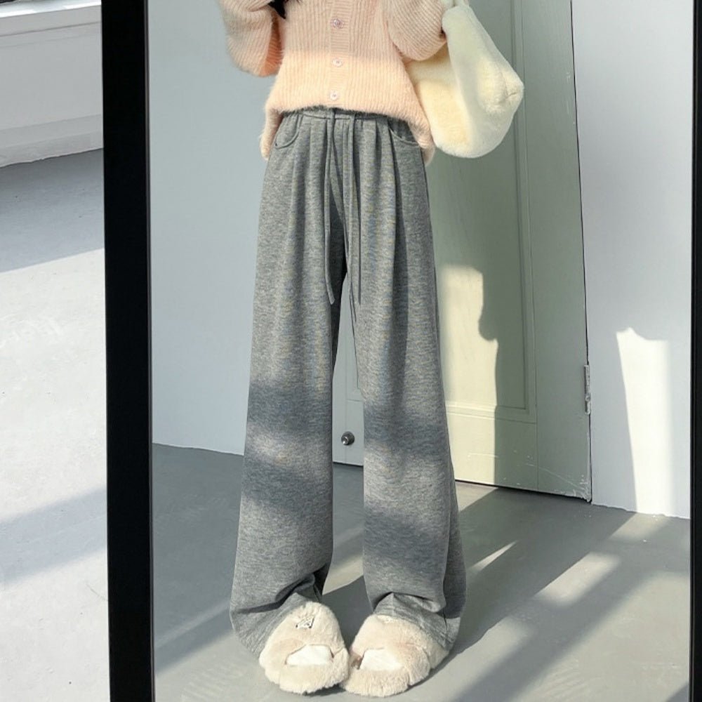 裏ボアストレートパンツ|オフィスカジュアル レディース 通販【ミレジェネ】