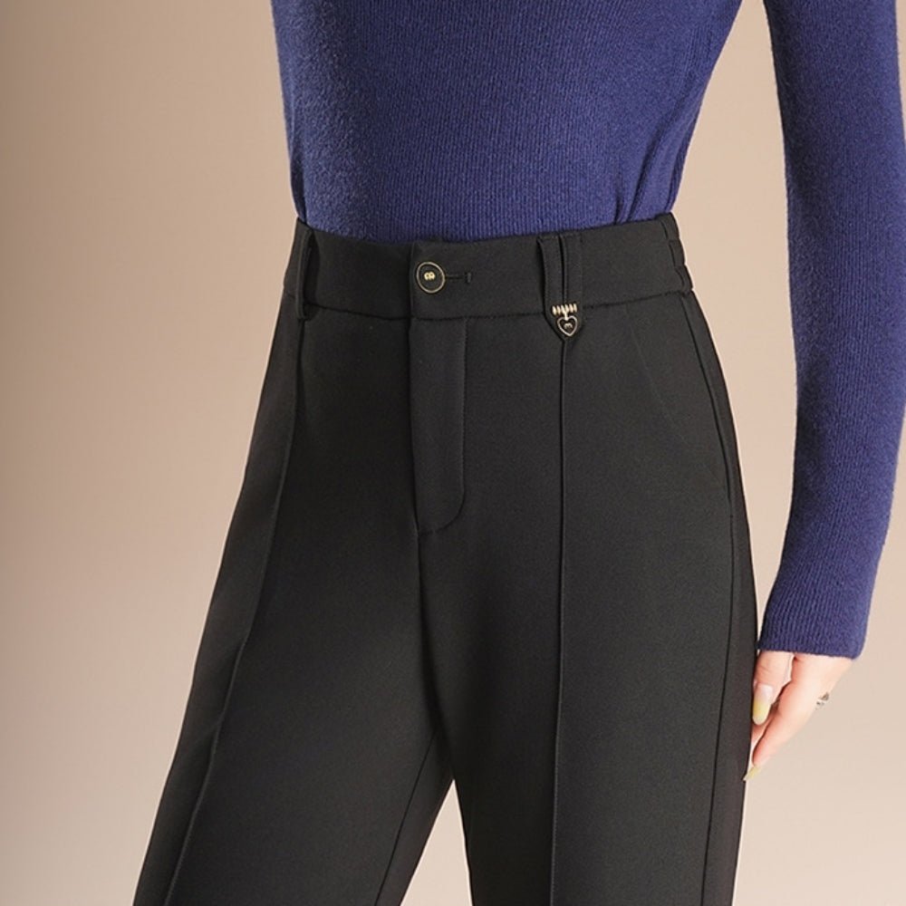ハイウエストワイドストレートパンツ|オフィスカジュアル レディース 通販【ミレジェネ】