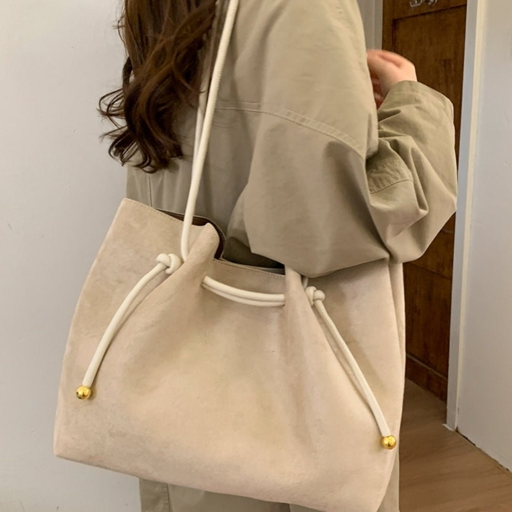 レトロスエードトートバッグ|オフィスカジュアル レディース 通販【ミレジェネ】