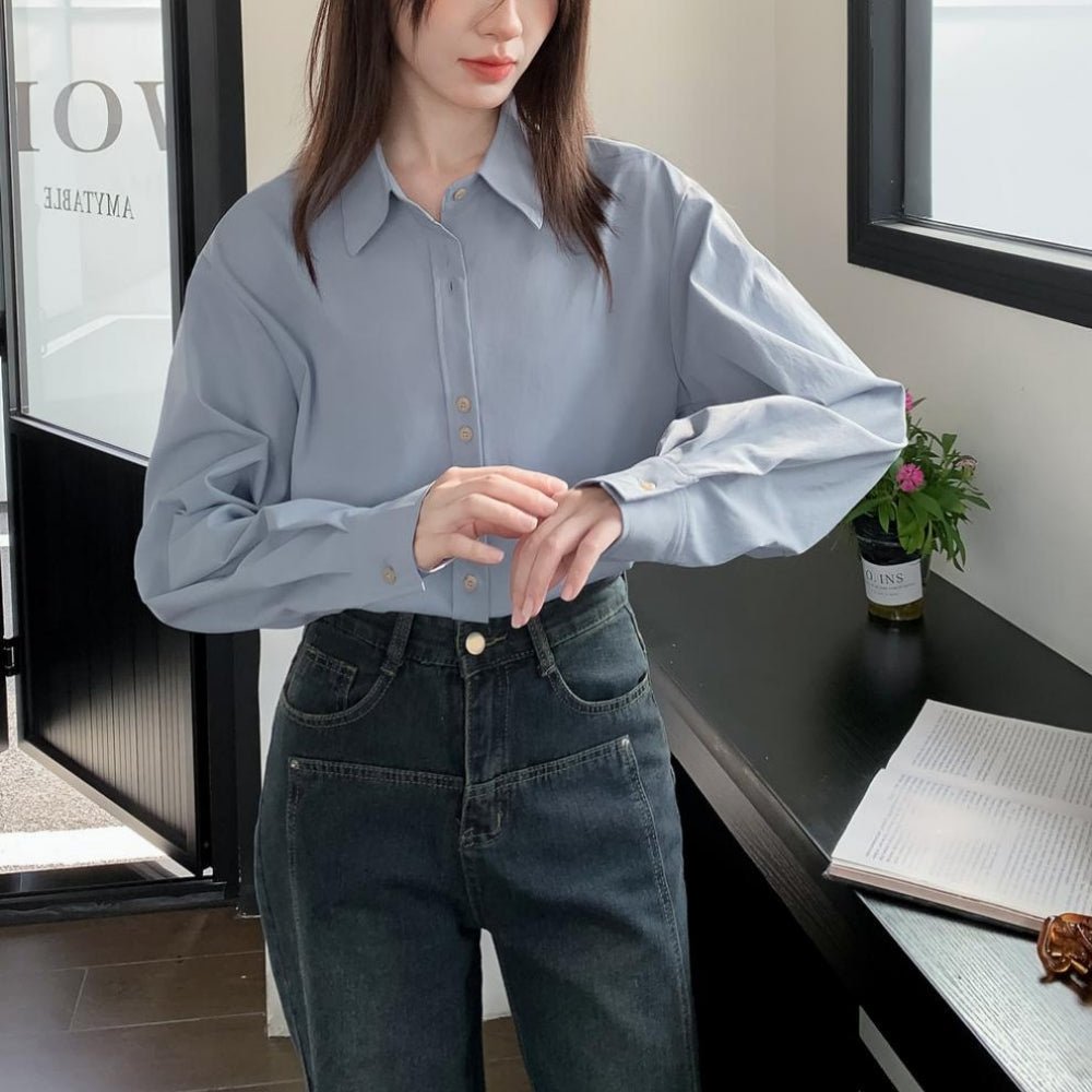 ベーシックシャツブラウス|オフィスカジュアル レディース 通販【ミレジェネ】