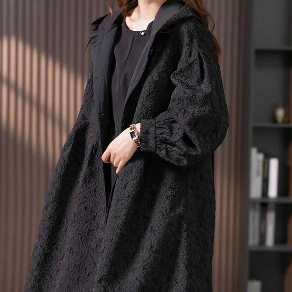 総レース織りシングルコート|オフィスカジュアル レディース 通販 Millennial Generation【ミレジェネ】