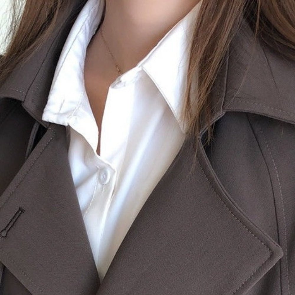 ラグランモードトレンチコート|オフィスカジュアル レディース 通販【ミレジェネ】