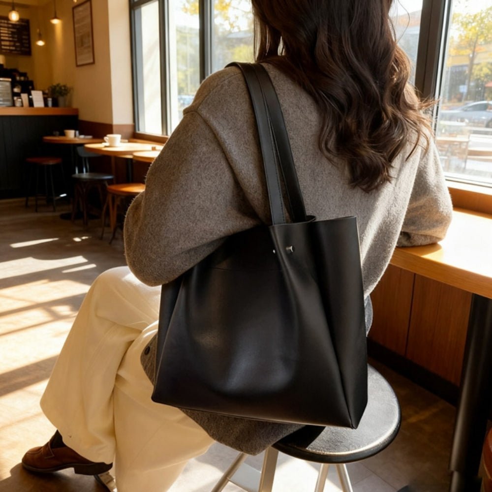 ソフトレザーショルダーバッグ|オフィスカジュアル レディース 通販【ミレジェネ】