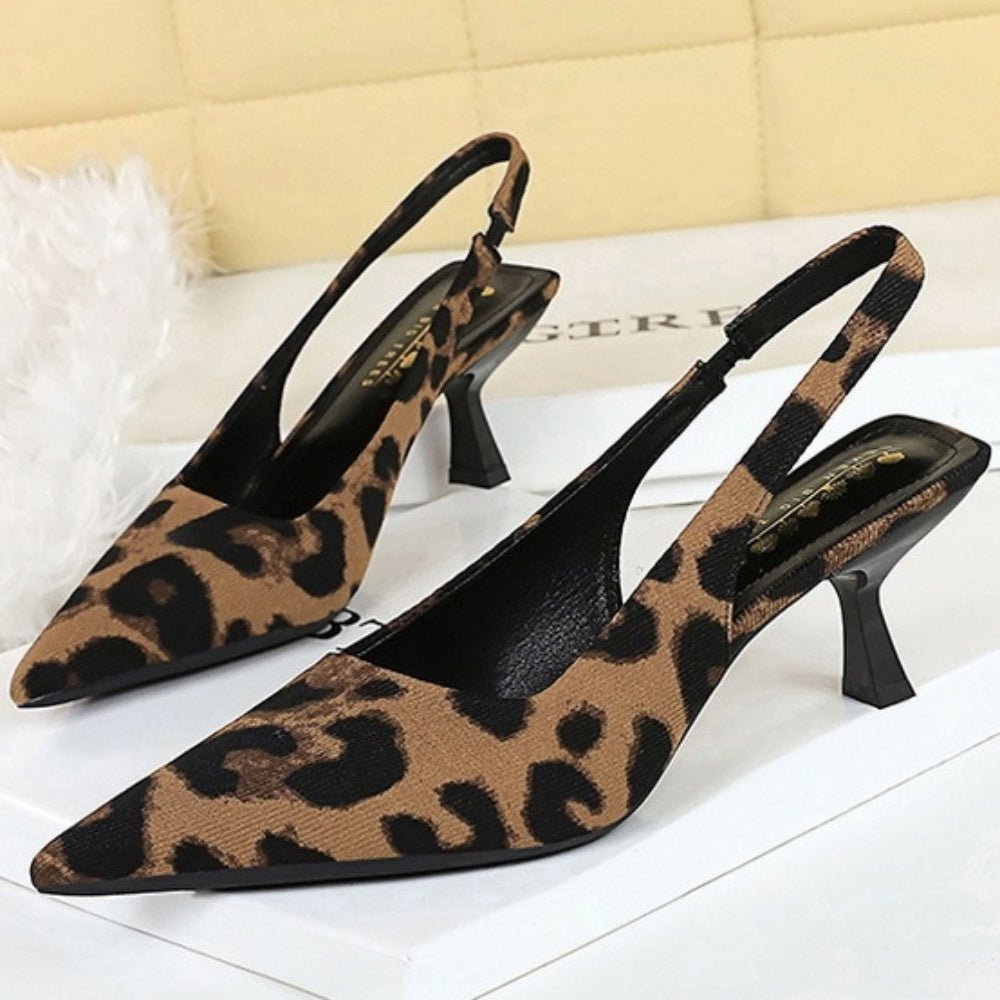 ポインテッドスリングバックパンプス|オフィスカジュアル レディース 通販【ミレジェネ】