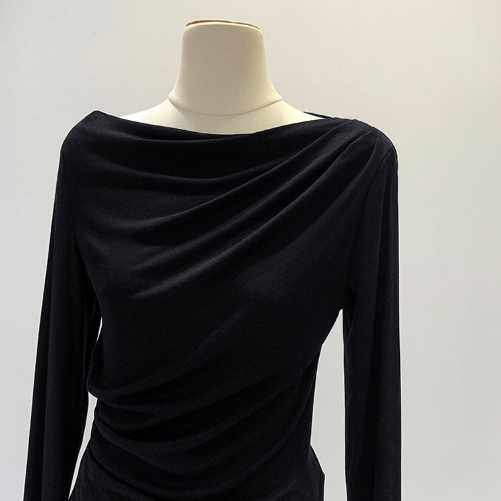 ドレープカットソートップス|オフィスカジュアル レディース 通販【ミレジェネ】