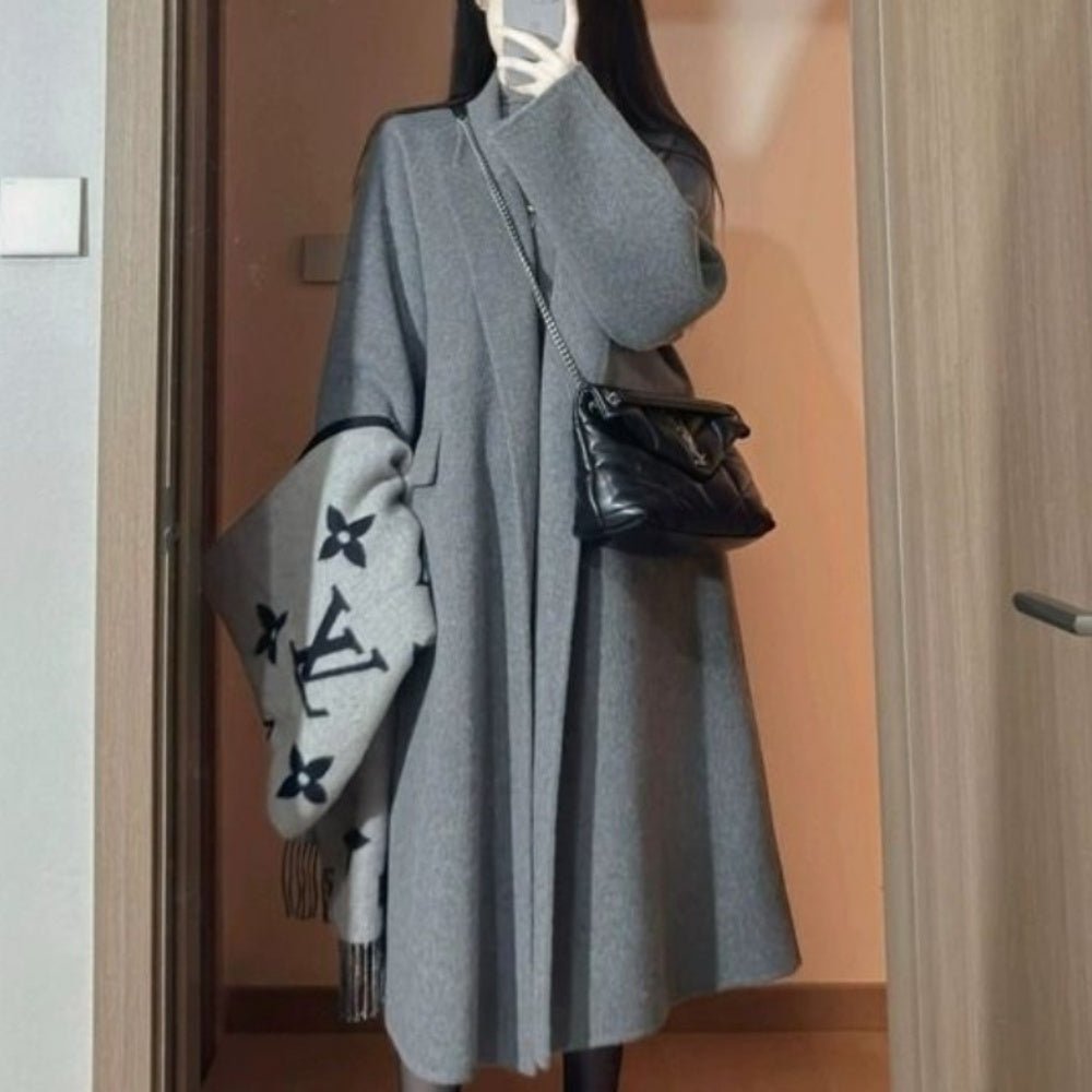 シンプルロングガウンコート|オフィスカジュアル レディース 通販 Millennial Generation【ミレジェネ】