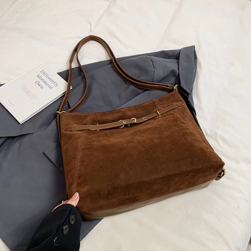 ソフトレザー調ショルダーバッグ|オフィスカジュアル レディース 通販【ミレジェネ】