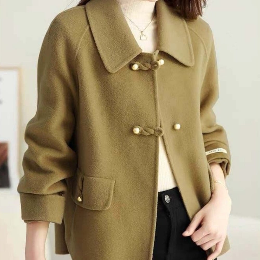 ショート丈シングルブレストコート|オフィスカジュアル レディース 通販【ミレジェネ】