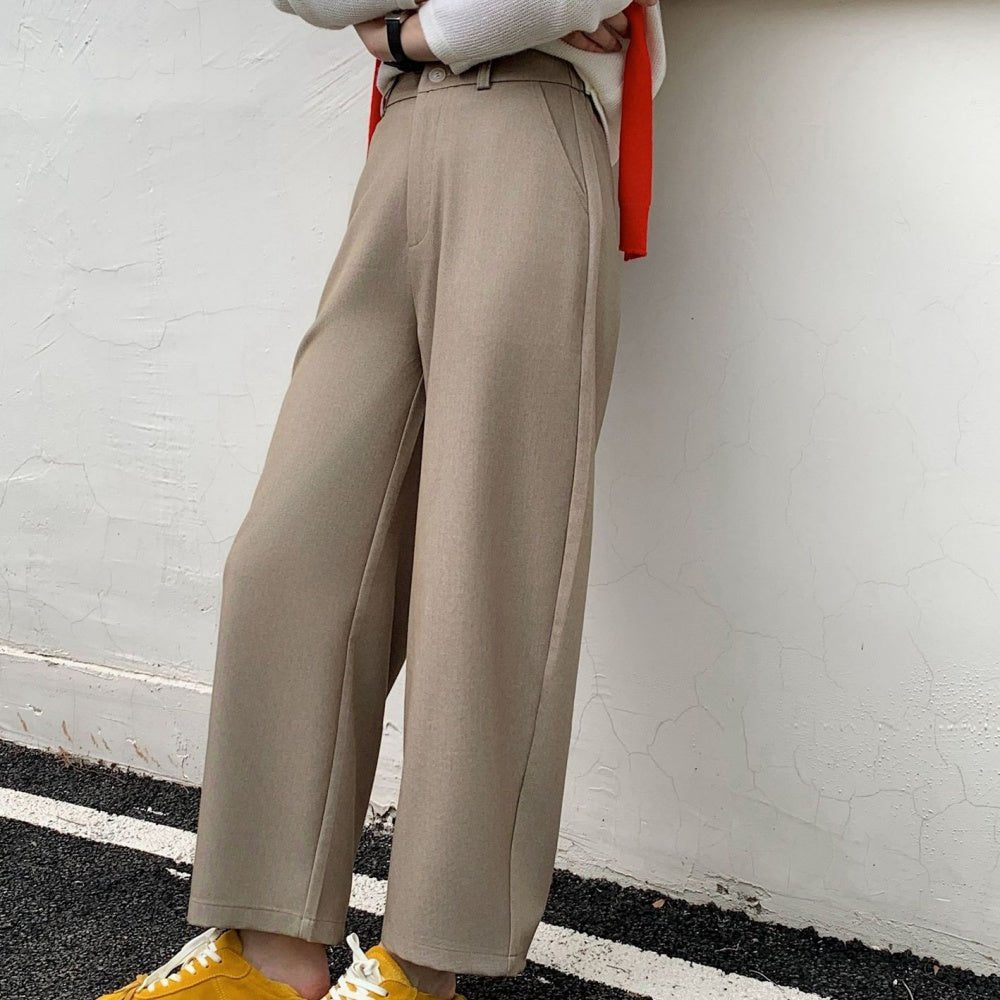 ワイドストレートパンツ|オフィスカジュアル レディース 通販【ミレジェネ】