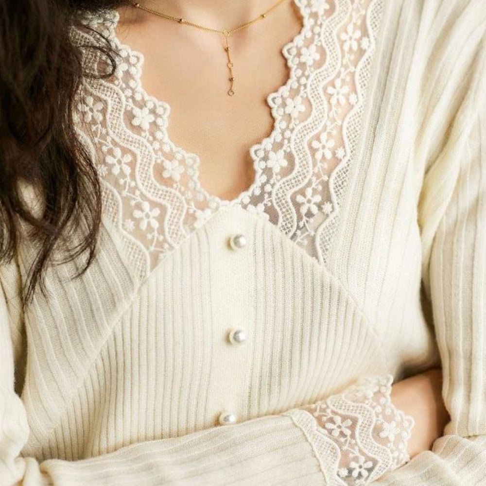 レースニット|オフィスカジュアル レディース 通販 Millennial Generation【ミレジェネ】