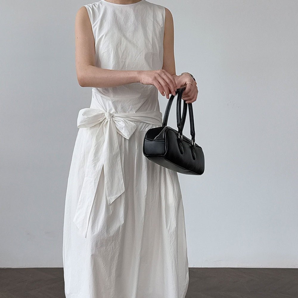 ノースリーブバルーンワンピース|オフィスカジュアル レディース 通販【ミレジェネ】