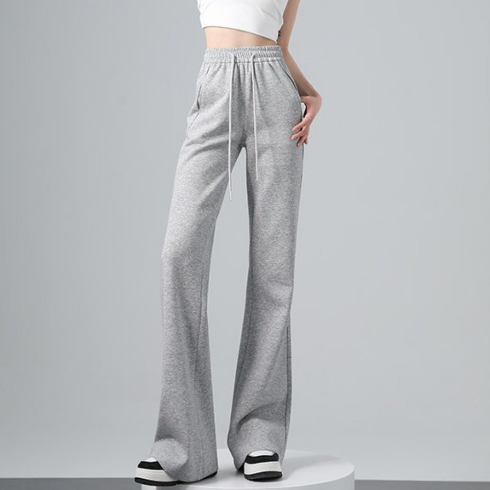 スウェットフレアパンツ|オフィスカジュアル レディース 通販【ミレジェネ】