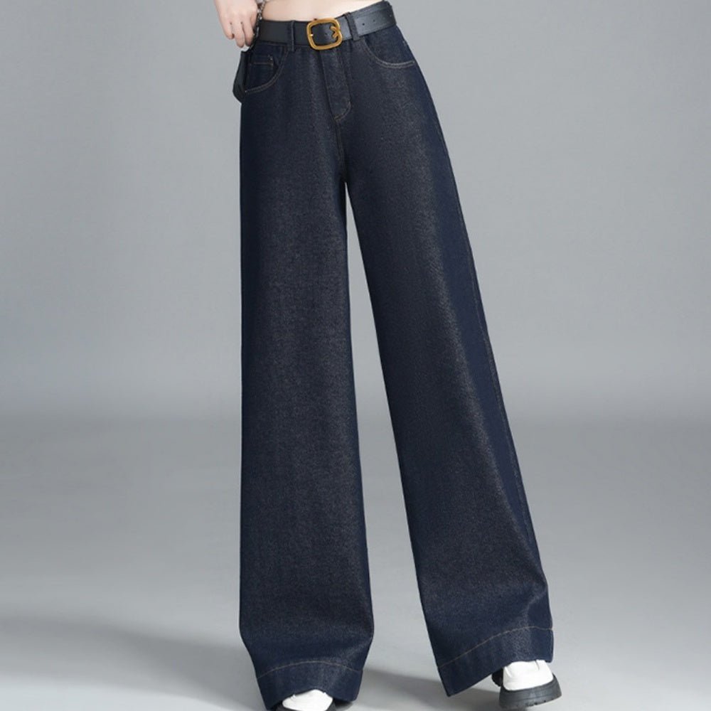 裏起毛キレイめデニム|オフィスカジュアル レディース 通販【ミレジェネ】