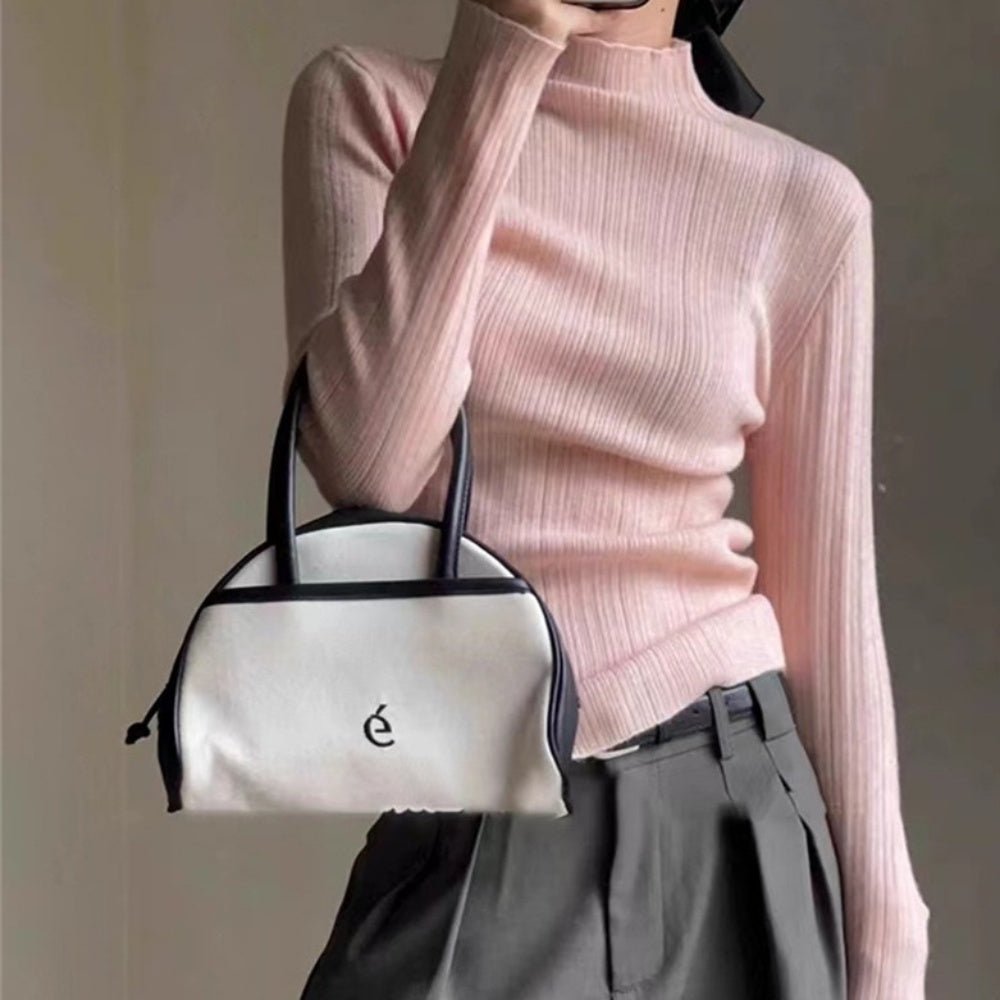 タートル無地ニット|オフィスカジュアル レディース 通販 Millennial Generation【ミレジェネ】