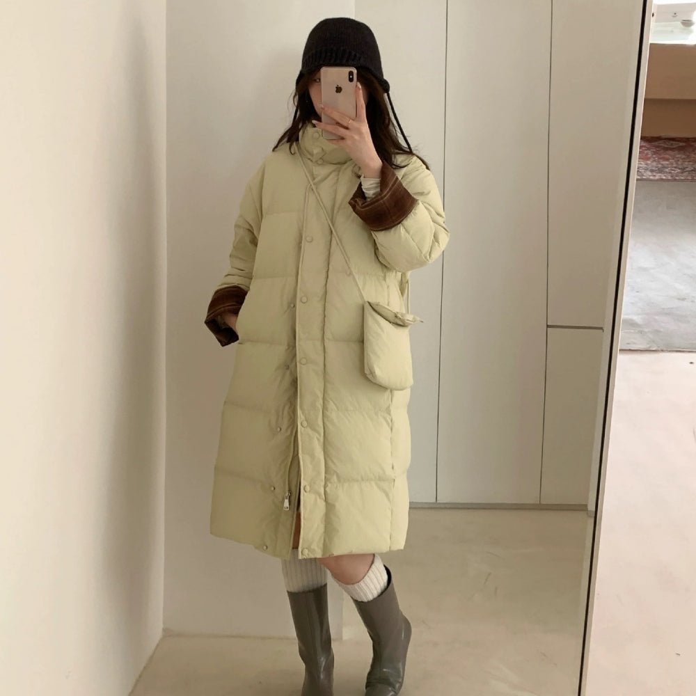 スタンド襟ダウンコート|オフィスカジュアル レディース 通販【ミレジェネ】