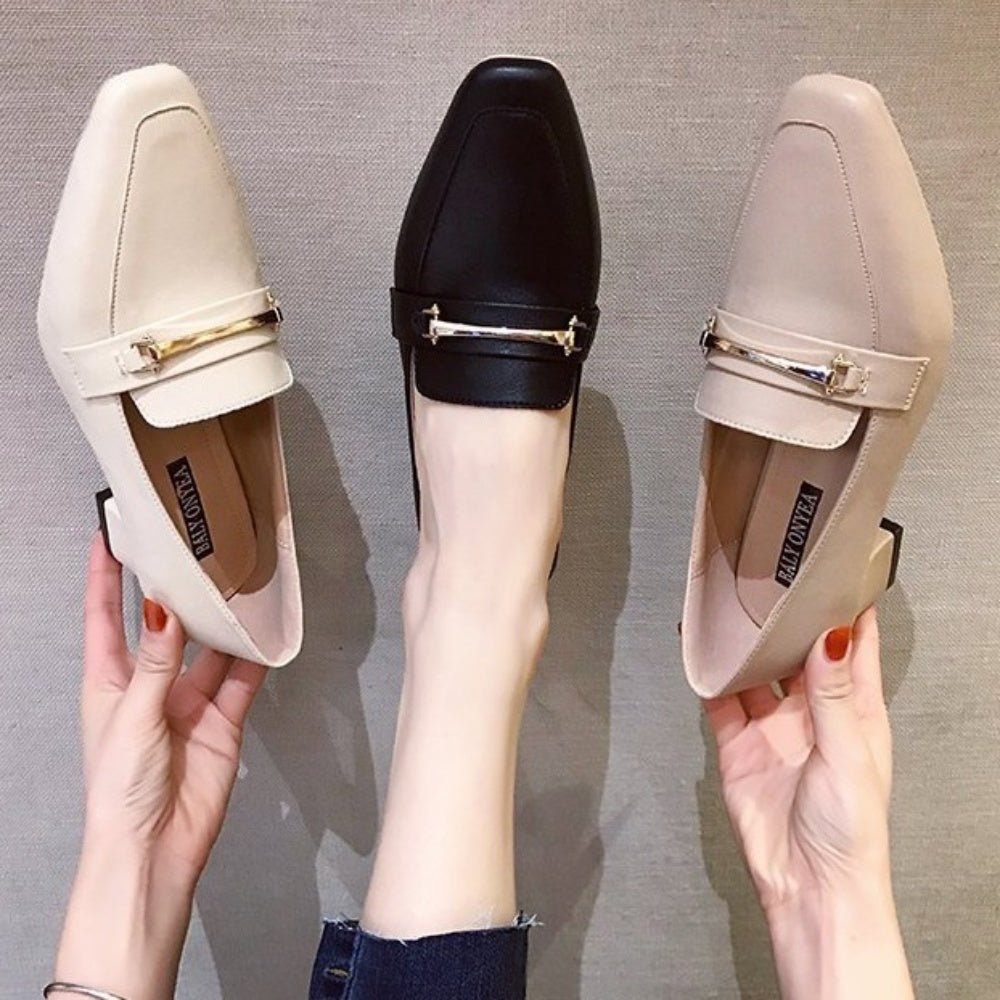 ビットヒールローファ|オフィスカジュアル レディース 通販【ミレジェネ】