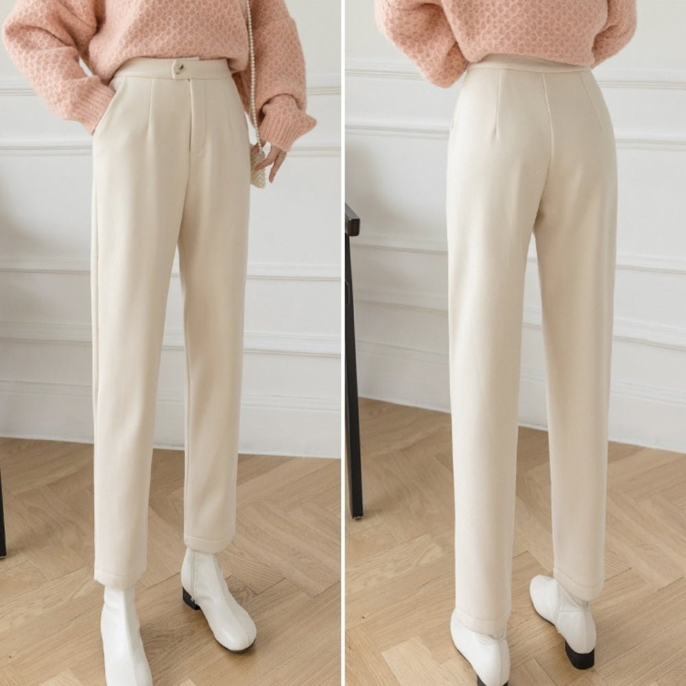 テーパードタックパンツ|オフィスカジュアル レディース 通販【ミレジェネ】