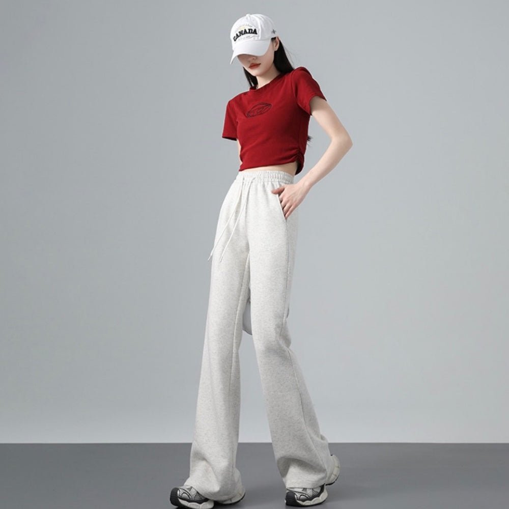 スウェットフレアパンツ|オフィスカジュアル レディース 通販【ミレジェネ】