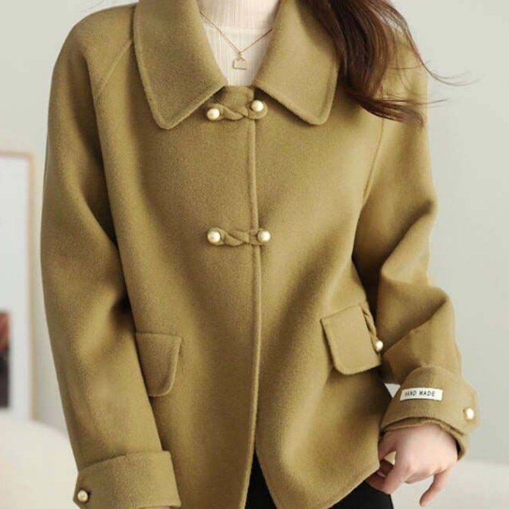 ショート丈シングルブレストコート|オフィスカジュアル レディース 通販【ミレジェネ】