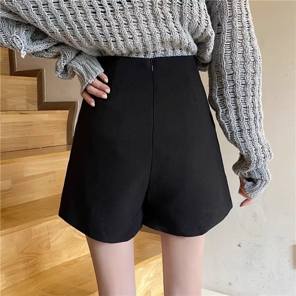 ラップフロントショートパンツ|オフィスカジュアル レディース 通販【ミレジェネ】