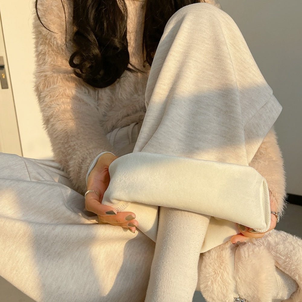 裏ボアストレートパンツ|オフィスカジュアル レディース 通販【ミレジェネ】