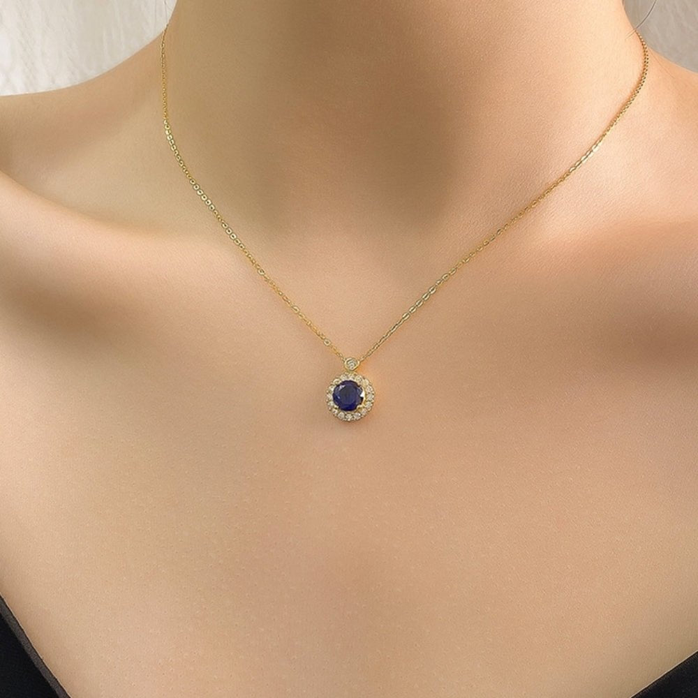 バースデーカラービジューネックレス|オフィスカジュアル レディース 通販【ミレジェネ】