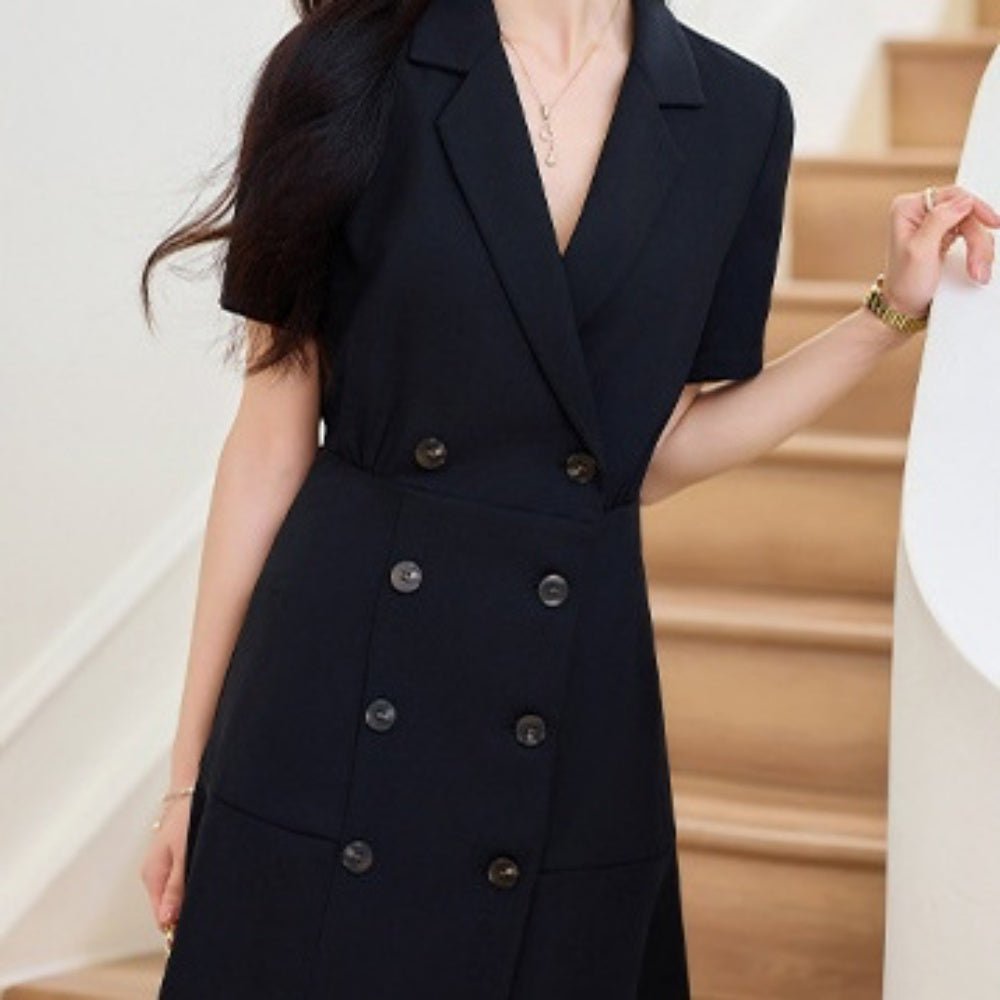 ダブルブレストワンピース|オフィスカジュアル レディース 通販【ミレジェネ】