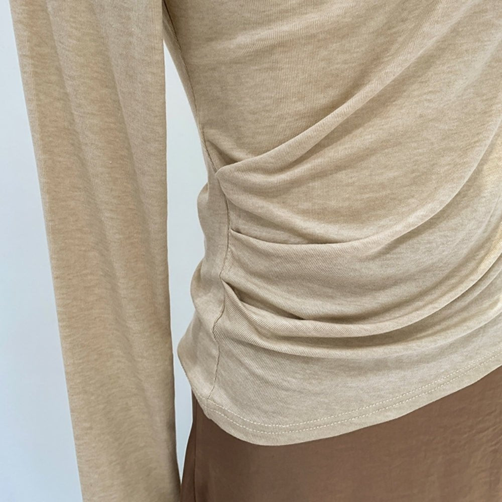 ドレープカットソートップス|オフィスカジュアル レディース 通販【ミレジェネ】